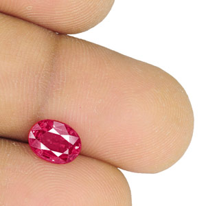 1.75-Carat Unheated Lively Pink Red Ruby from Mozambique (IGI) - Click Image to Close