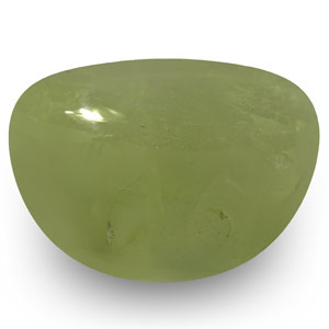 5.81-Carat Grey Green Chrysoberyl Cat's Eye with Sharp Ray (IGI) - Click Image to Close