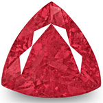 3.43-Carat Triangular-Cut Hot Pink Spinel from Burma (Unheated) 3.43-Carat Triangular-Cut Hot Pink Spinel from Burma (Unheated)
