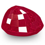 2.23-Carat Unheated Velvety Pinkish Red Ruby from Mogok, Burma