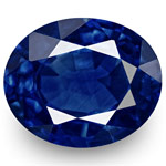 0.54-Carat Flawless Royal Blue Nigerian Sapphire (Unheated)