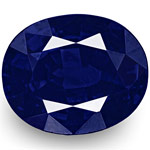 0.48-Carat Flawless Rich Velvety Royal Blue Nigerian Sapphire