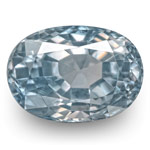 2.27-Carat Flawless Lustrous Pastel Blue Sapphire from Kashmir 2.27-Carat Flawless Lustrous Pastel Blue Sapphire from Kashmir