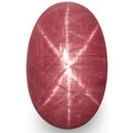 9.85-Carat Pinkish Red Star Ruby from Vietnam (Sharp 6-Ray Star)