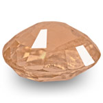 0.54-Carat GRS-Certified Unheated Oval-Cut Padparadscha Sapphire