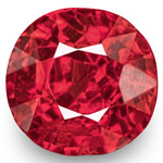 0.71-Carat Eye-Clean Intense Reddish Pink Burmese Spinel (IGI)