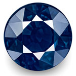 2.19-Carat GRS-Certified Unheated 7mm Round Nigerian Sapphire 2.19-Carat GRS-Certified Unheated 7mm Round Nigerian Sapphire