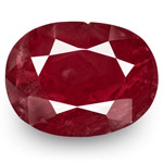 10.12-Carat Unheated Deep Pinkish Red Ruby from Mogok, Burma 10.12-Carat Unheated Deep Pinkish Red Ruby from Mogok, Burma