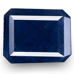 6.58-Carat IGI-Certified Unheated Dark Blue Burmese Sapphire