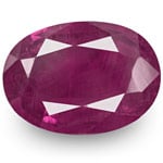 2.82-Carat Unheated Deep Purplish Red Ruby from Pakistan (IGI)