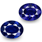 2.26-Carat Pair of GRS-Certified Unheated "Royal Blue" Sapphires 2.26-Carat Pair of GRS-Certified Unheated "Royal Blue" Sapphires