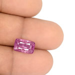 5.18-Carat Unheated Vivid Pink Sapphire from Madagascar (GRS)