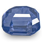 7.15-Carat Unheated VS-Clarity Octagonal-Cut Blue Sapphire (GRS)