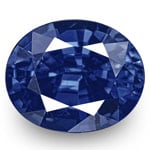 0.54-Carat GIA-Certified Unheated Rich Cornflower Blue Sapphire