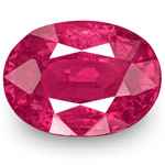 1.18-Carat Lustrous Pinkish Red Ruby from Mozambique (Unheated)