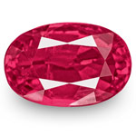 0.99-Carat Unheated Deep Pinkish Red Mozambique Ruby (IGI)