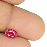 1.21-Carat Unheated VS-Clarity Lustrous Pink Red Ruby (IGI)