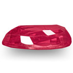 1.01-Carat Eye-Clean Pear-Shaped Intense Pinkish Red Ruby (IGI)