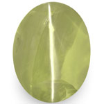 3.07-Carat Indian Chrysoberyl Cat's Eye with Strong Chatoyance