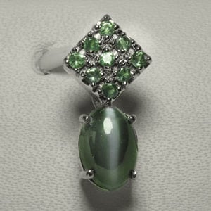2.26-Carat Alexandrite Cat's Eye Pendant