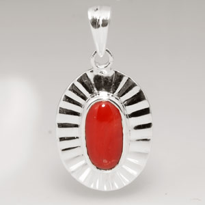 Coral Pendant